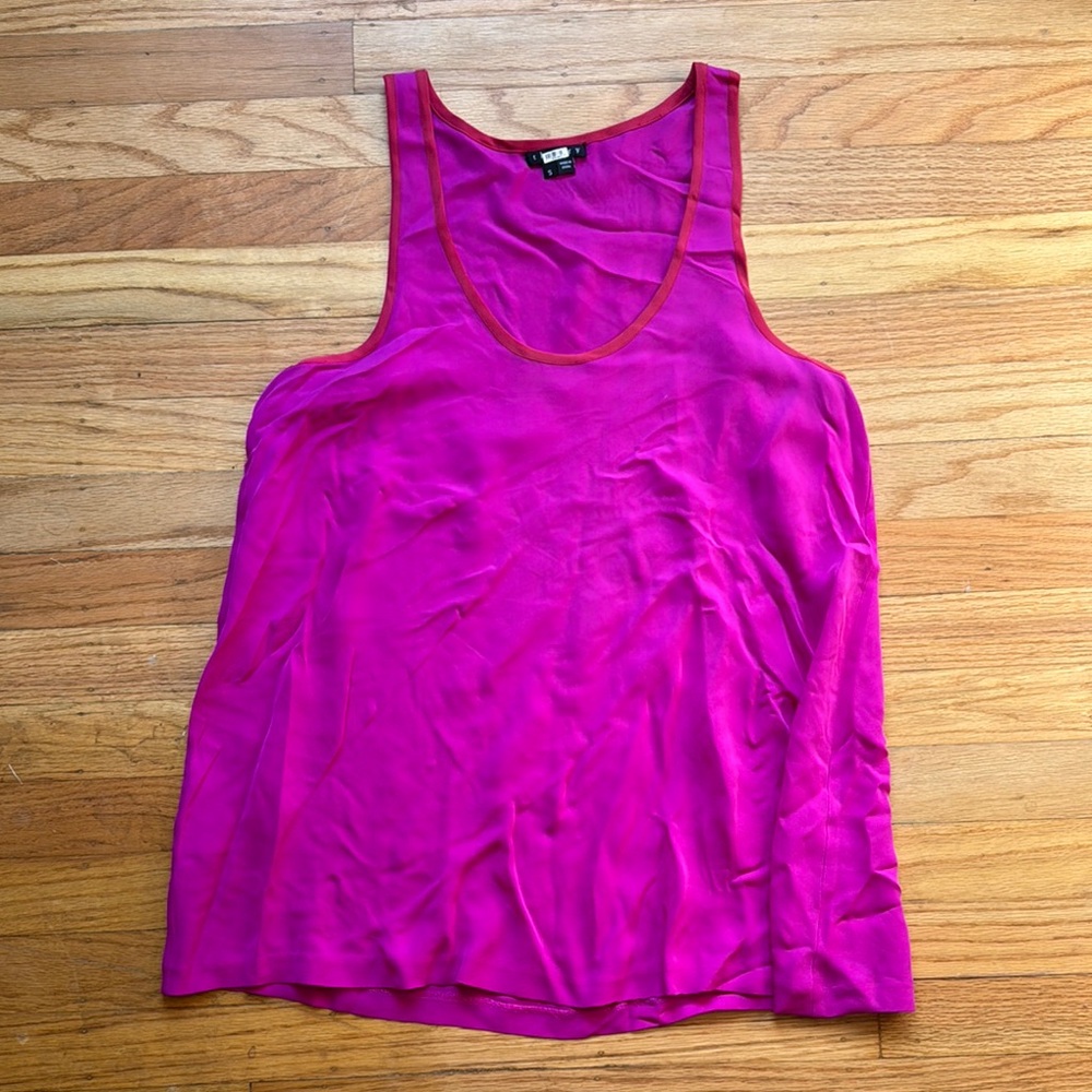 Theory Silk Sleeveless Top